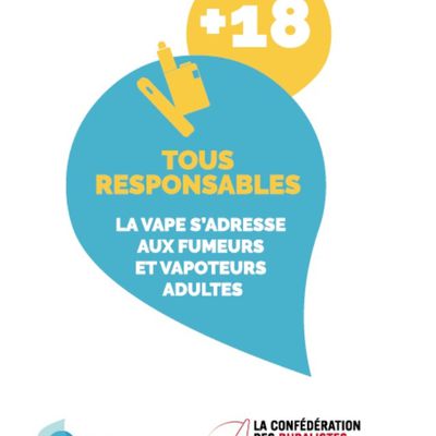 Lancement de la campagne Vapotage responsable par la Confédération des buralistes et France Vapotage