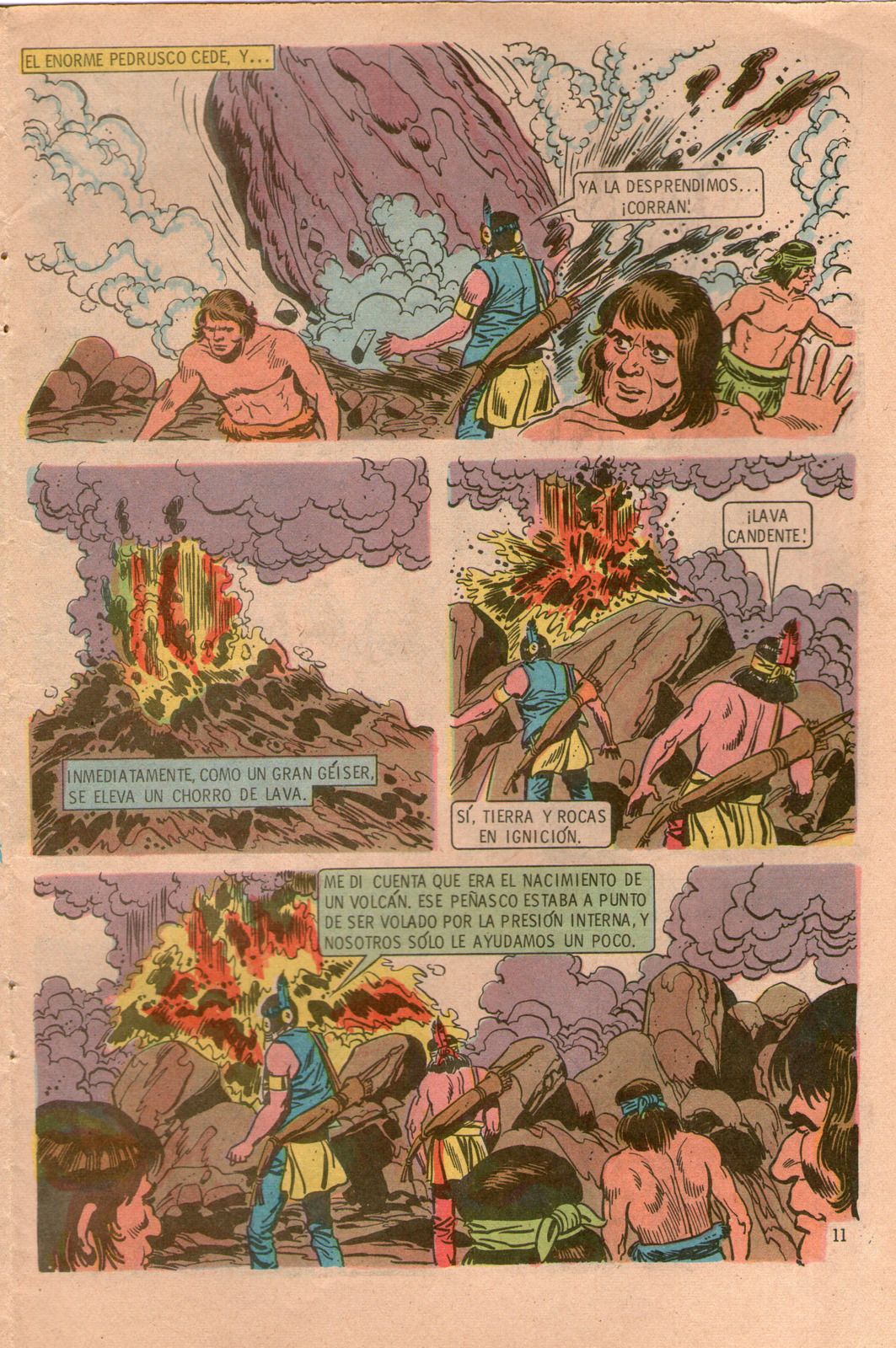 Editorial Novaro...TUROK EL GUERRERO DE PIEDRA Vol..9