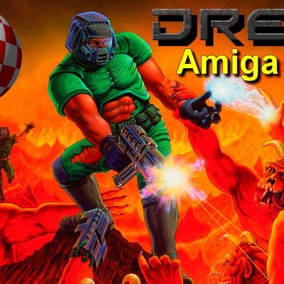 Amiga Demo - Dread, LE clone ultime de DOOM pour Amiga 500+ !!! (Gameplay)