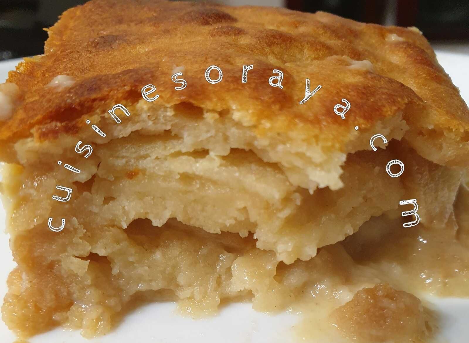 Invisible aux petits-beurre et pomme