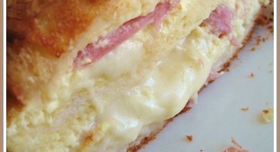 Gâteau de Croque Monsieur (Croque cake)