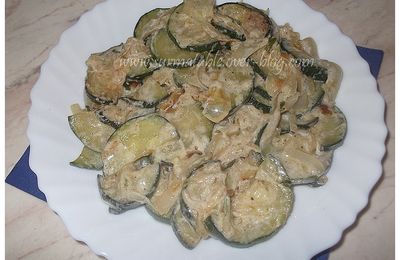 Courgettes à la Crème
