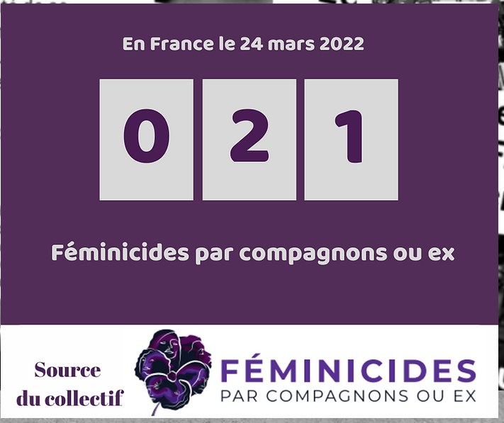 56  EME  FEMINICIDES DEPUIS  LE  DEBUT  DE L ANNEE  2022 