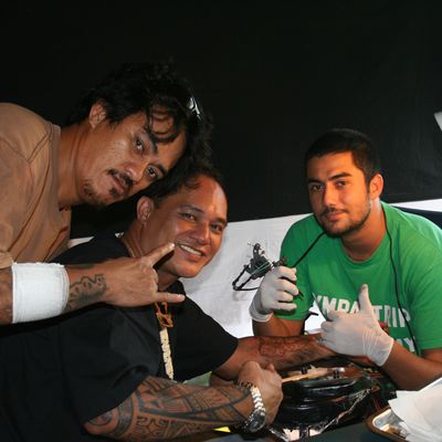 tomy moorea tattoo, glenn tiki tatau & albert moorea tattoo