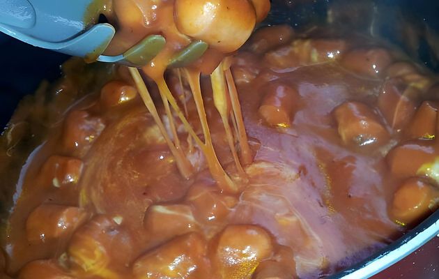 Sauce tomate mozzarella