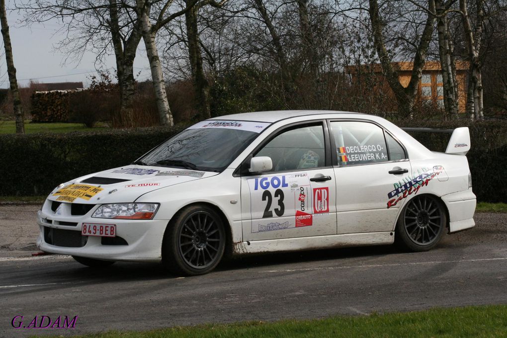 Premier rallye de la saison 2010 dans le Nord de la France