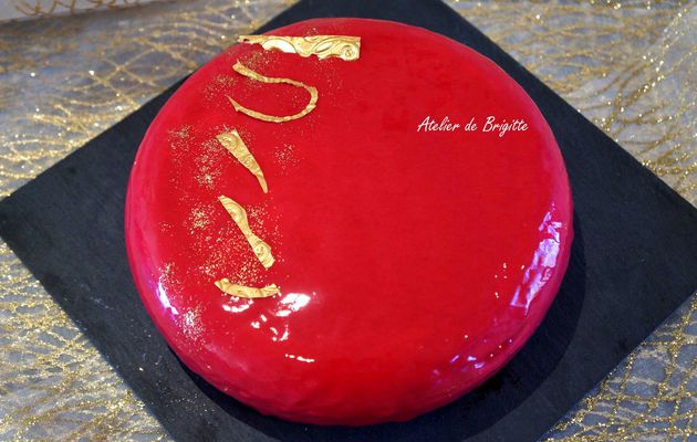 Entremet marbré 