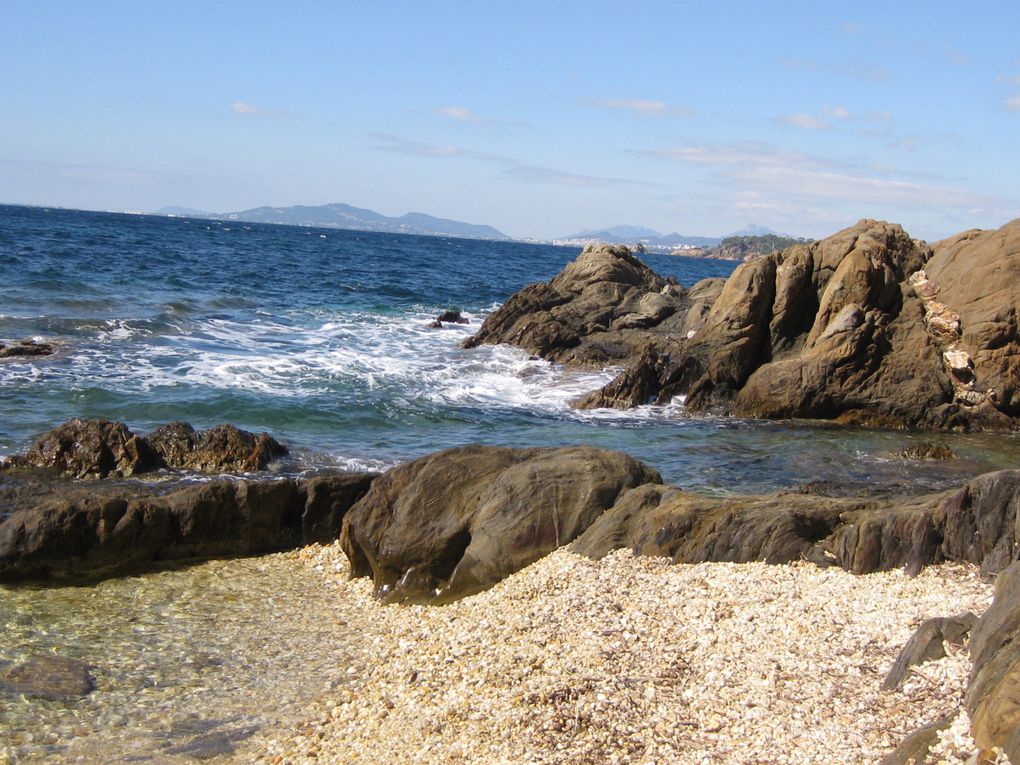 Brégançon, le sentier maritime, que de beautés ! journée magnifique, nous garderons ces images encore longtemps.