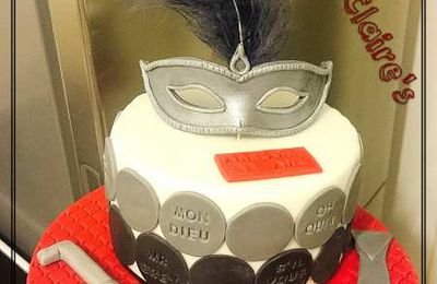 Fifty shades cake 