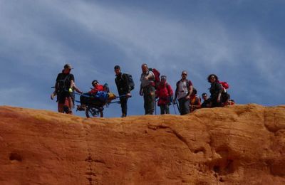 Handi Cap Evasion / Joëlettes :  Couleurs du Luberon 2019