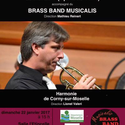 Brass Band Musicalis Algrange concert dimanche 22 janvier