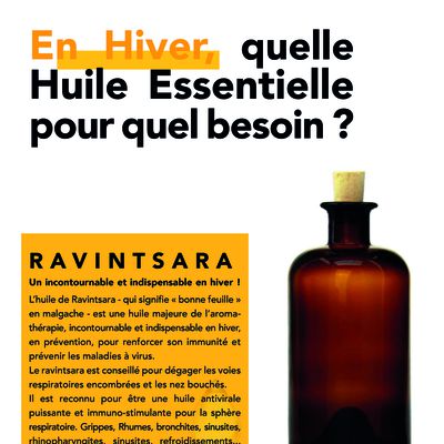 En Hiver, quelle Huile Essentielle pour quel Besoin ? Avec Laurence Villevalois