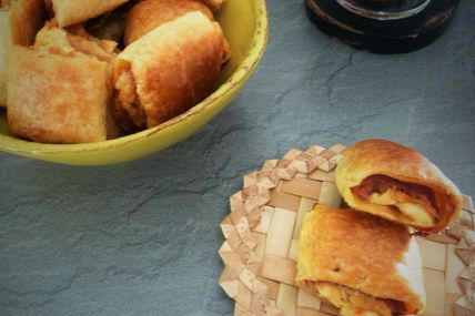 Feuilletés Piment Jambon