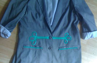 Veste tailleur custom'