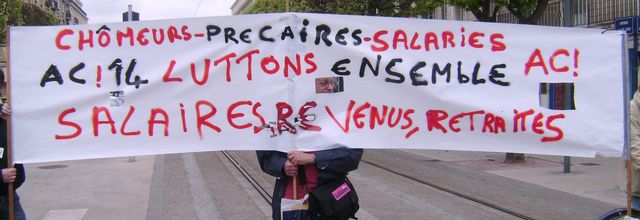 Samedi 4 Décembre 2010 à Caen : " Journée nationale contre le chômage et les précarités "