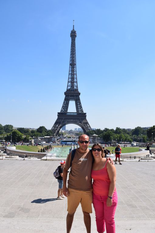 Vacances août 2016 : Paris Tour Eiffel