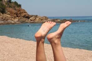 La Corse : le pied (les pieds)