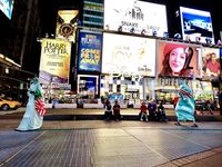 Time Square la nuit....