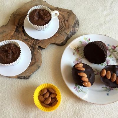 Muffins au chocolat et huile de noix de pécan