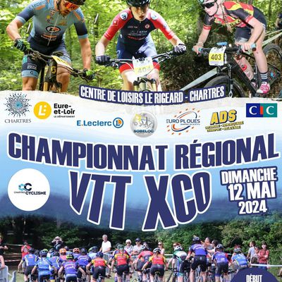 Un peu plus de 120 engagés au championnat régional de VTT XCO du dimanche 12 mai à Chartres (28)