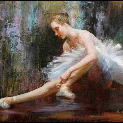 Danseuses par les grands peintres (16) - Kelvin Lei (1954)