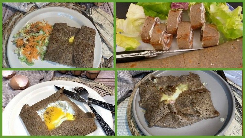 Des idées de galettes salées bretonnes