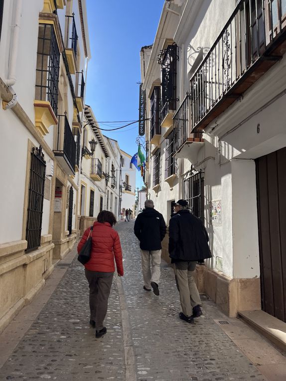 Ronda Alcazaba, les thermes, Eugenio et Mercedes 