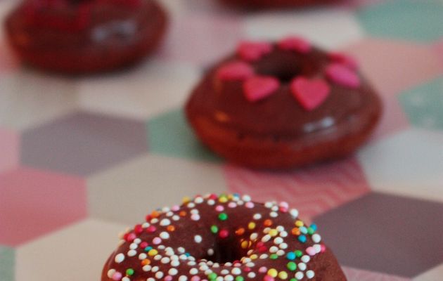 Mini donuts au chocolat