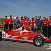 F1 - Jacques Villeneuve dans la Ferrari F1 de son père