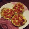 Tartelettes chèvre - tomates cerises