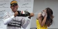 Hamilton fue el más veloz de todos en el Gran Premio de España
