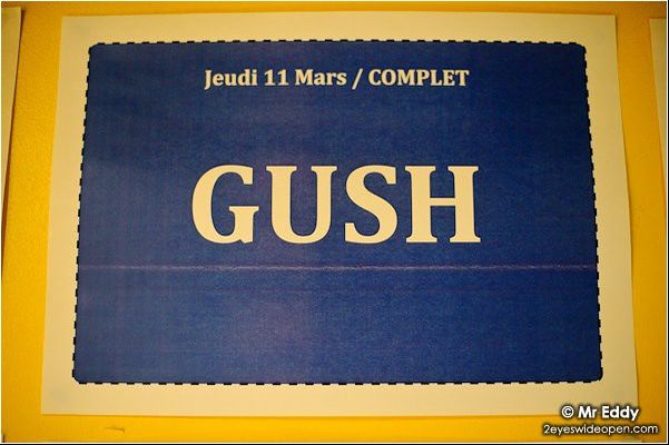 GUSH à la Maroquinerie, live report
