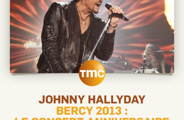 Le concert de Johnny Hallyday à Bercy 2013 le 1er janvier sur TMC.