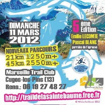 TRAIL DE LA SAINTE BAUME 2012