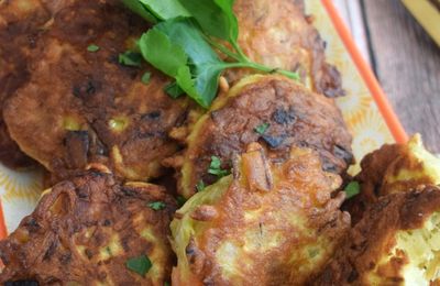 Galettes de poireaux et carottes