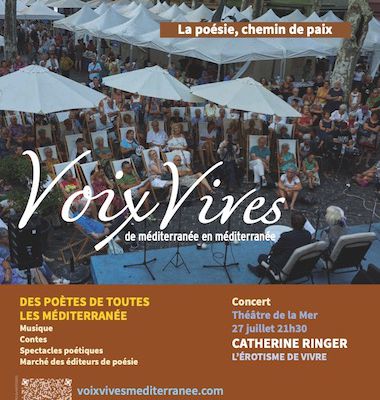 Festival Voix Vives - les rendez-vous avec la Maison de la Poésie Jean Joubert