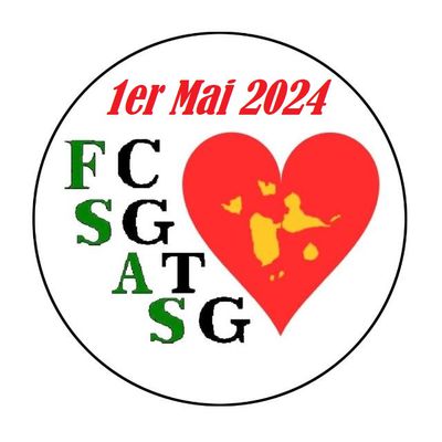 Affiche du 1er Mai 2024 de la FSAS-CGTG