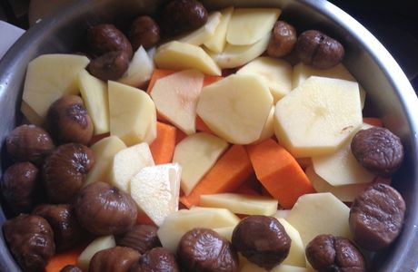Soupe citrouille & marrons