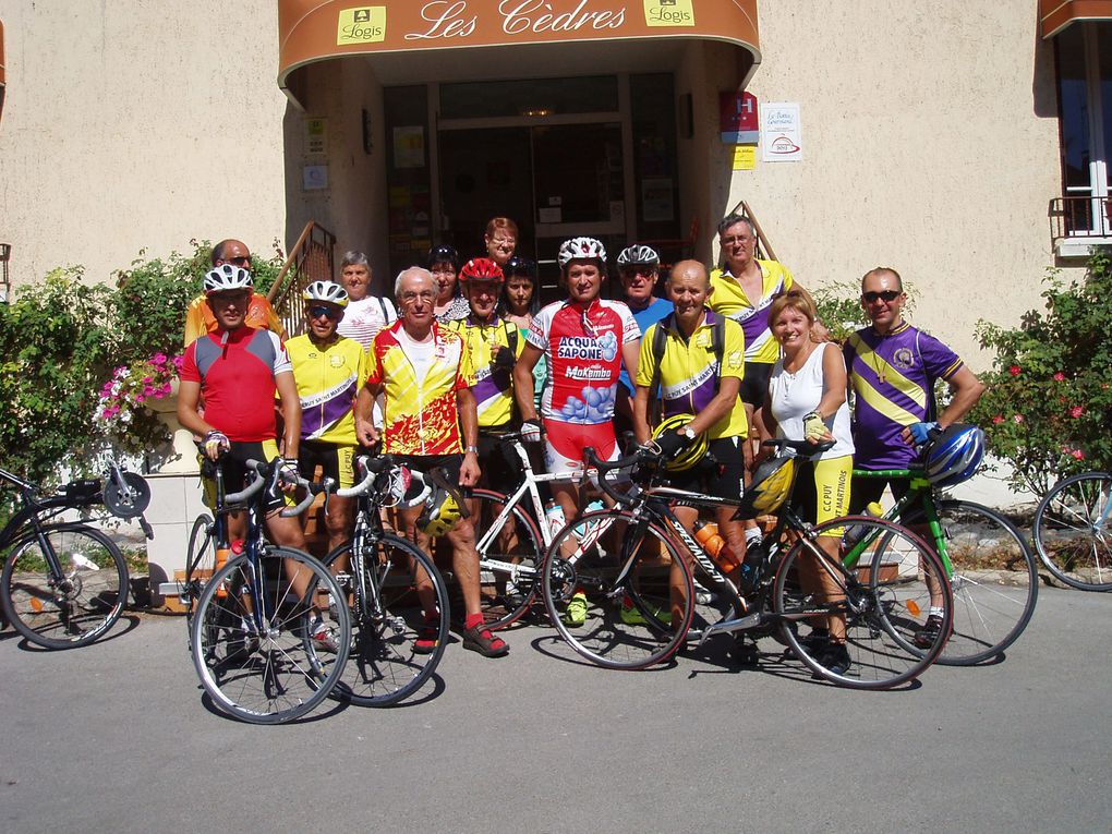 Week-end organisé par le Club en septembre 2012 à Joyeuse, dans le Sud de l'Ardèche