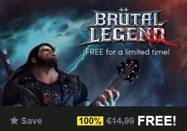 (Bon plan) Brütal Legend - Gratuit sur PC en dématérialisé - Steam