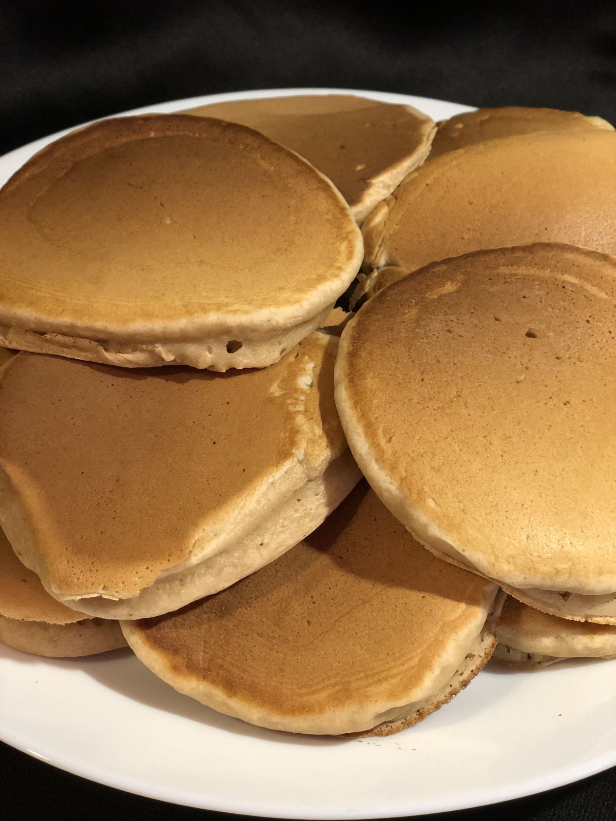 Pancakes healthy sans lait Eva dans ma cuisine