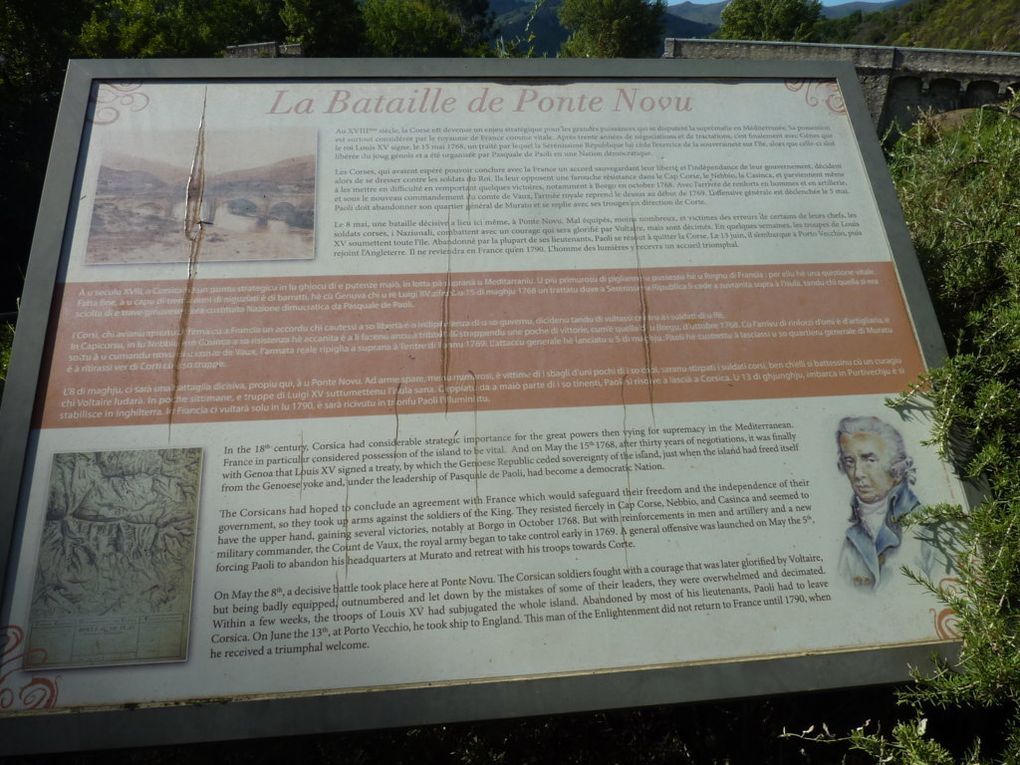 Corse, début de notre séjour..