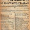 Mise à jour de la liste des prisonniers de guerre 39-45