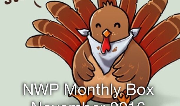 Native War Paints Monthly Box - November 2016 - Gobble Until We Wobble