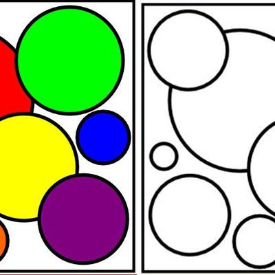 COLORIAGES : CERCLES