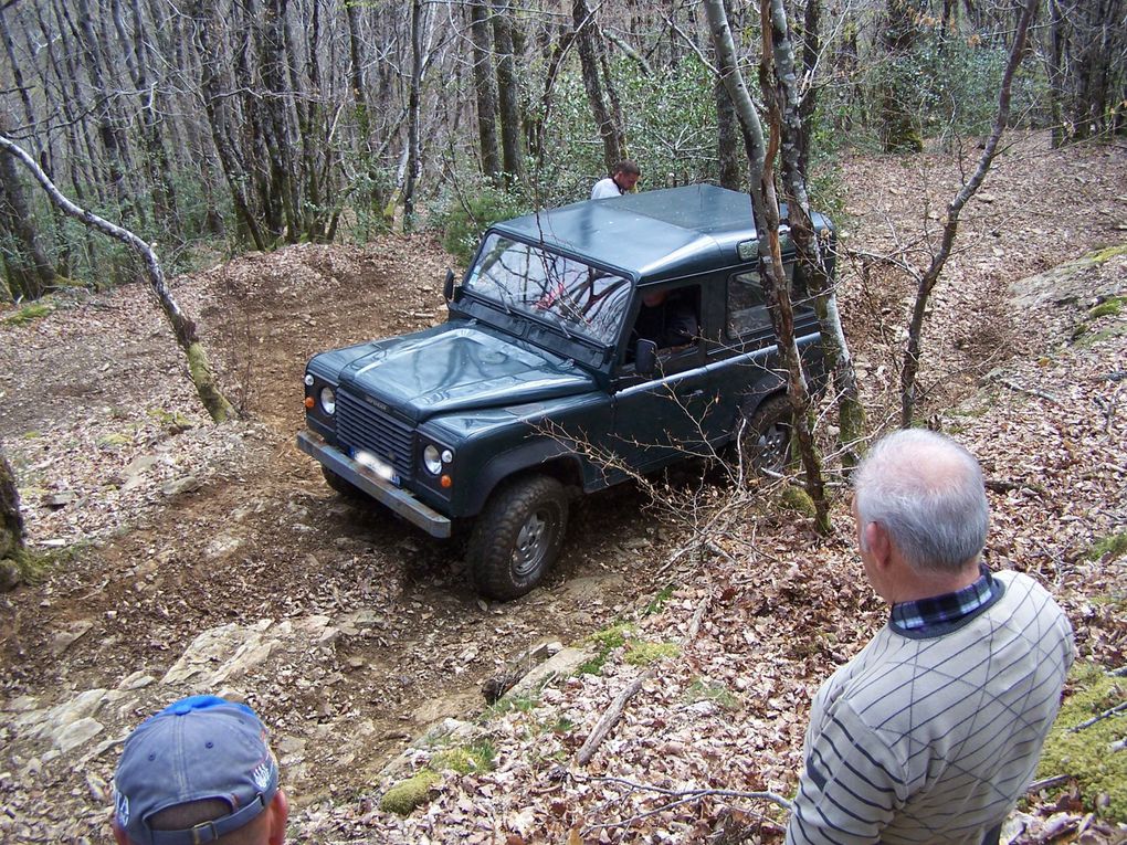 week-end 4x4 dans le cantal