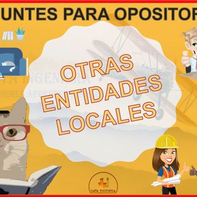 Apuntes para Opositores: OTRAS ENTIDADES LOCALES (Mancomunidades, comarcas, etc.)