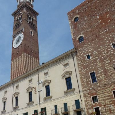 Vérone (4), la Piazza delle Erbe...