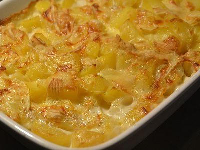 Gratin fromage tartiflette pommes de terre recette cookeo