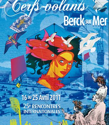 25ème rencontres internationales de Cerfs-volants de Berck-sur-Mer